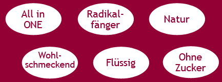 Radikalfänger, Natürlich, ohne Zucker, ...