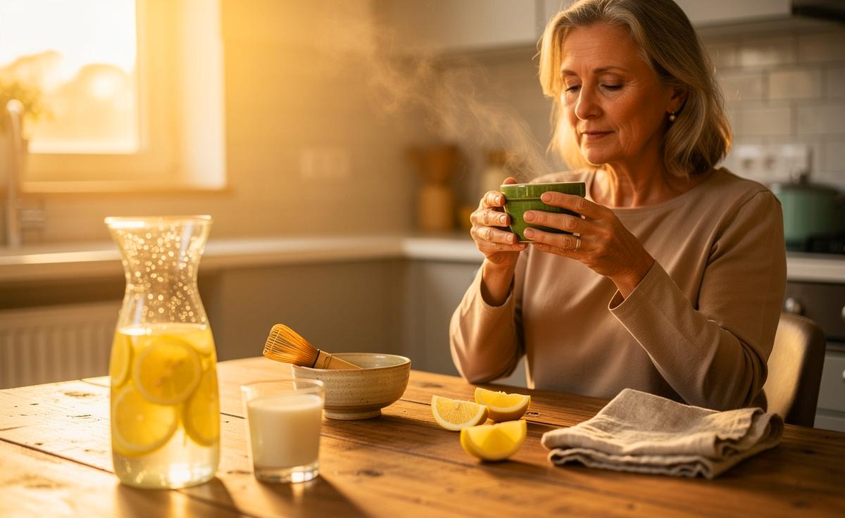 Ab 54 Jahren empfehlen Ärzte dieses einfache Getränk morgens für stabile Energie.